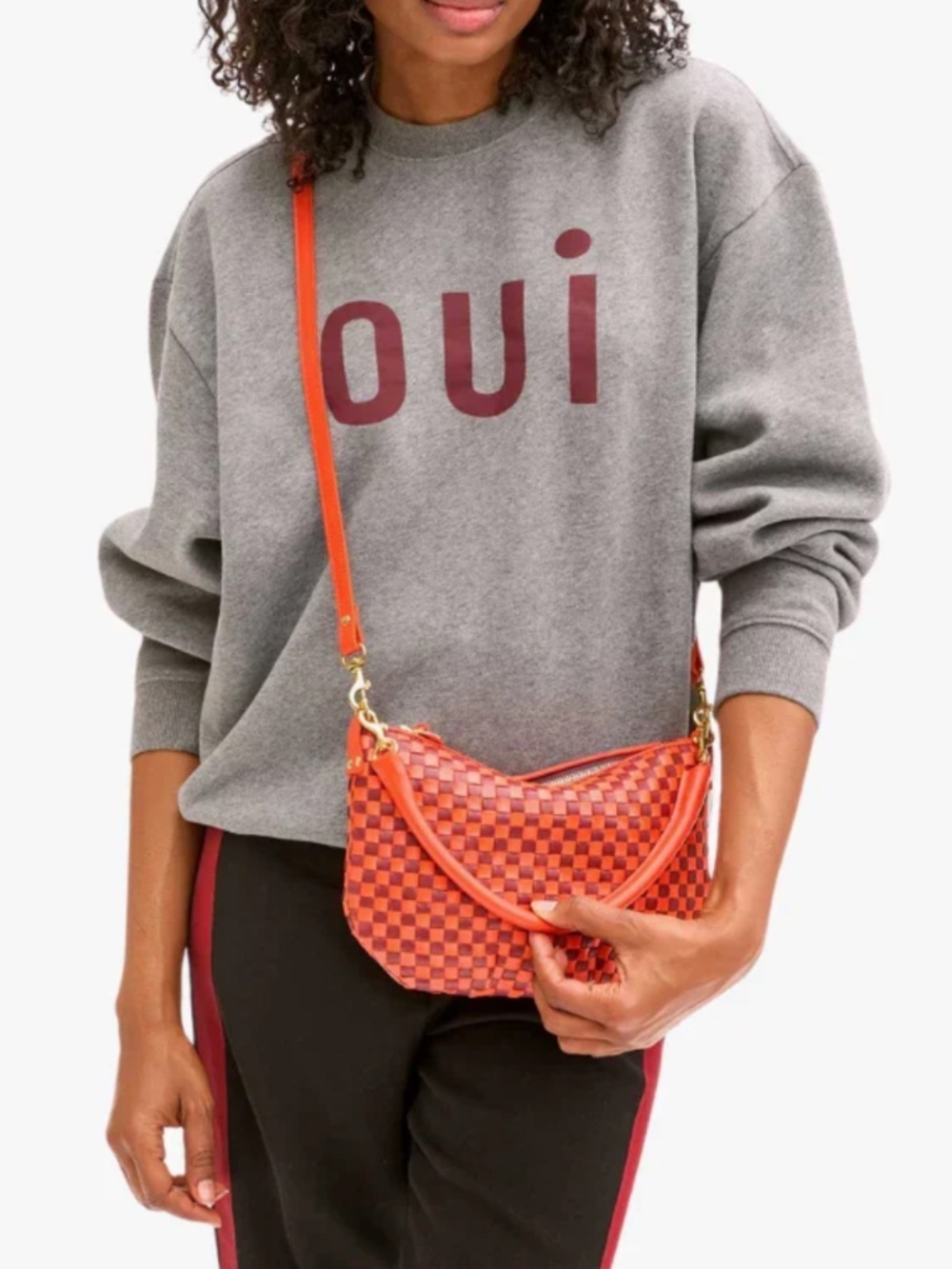 Clare V - Oui Oversized Sweatshirt